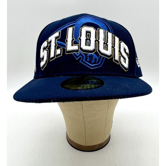 Brand New NEW ERA Los Angeles Rams 59FIFTY Fitted Hat 7 1/4 NFL Blue - Picture 3 of 15